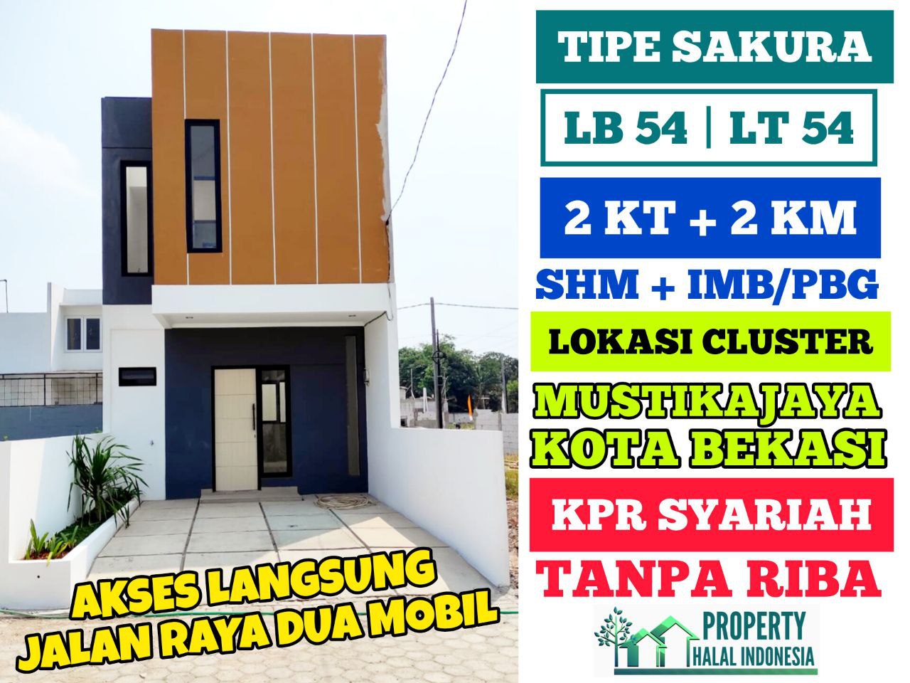Jual Rumah Siap Huni Ready Stock - Unit Indent Desain Modern & Custom Desain – SHM IMB Pecah – KPR Developer & KPR Bank Syariah Indonesia Tanpa Riba – Area Jakarta Bogor Depok Tangerang Tangsel Bekasi Bandung – Property Halal Indonesia – WA 081586669764