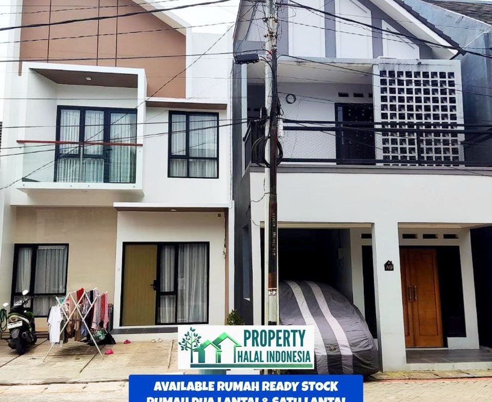 Jual Rumah Siap Huni Ready Stock - Unit Indent Desain Modern & Custom Desain – SHM IMB Pecah – KPR Developer & KPR Bank Syariah Indonesia Tanpa Riba – Area Jakarta Bogor Depok Tangerang Tangsel Bekasi Bandung – Property Halal Indonesia