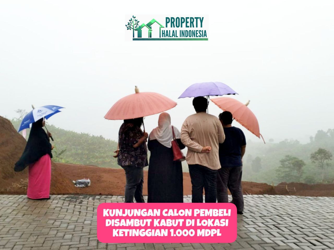 Jual Kavling Puncak Cipanas - Kavling Siap Bangun - Surat SHM - Akses Jalan Dua Mobil Angkutan Umum - View Indah Dataran Tinggi Suhu Dingin Berkabut - Fasilitas Kavling Lengkap - One Gate System Pos Security 24 Jam