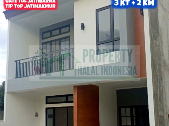 Jual Rumah Islami Modern Jatimakmur Dekat Pondok Gede - KPR Bank Syariah Indonesia DP Nol % Tanpa Riba - Khusus Muslim - Property Halal Indonesia